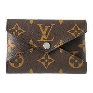 Louis Vuitton Monogram Porte Card Wallet Carte Kirigami Brown